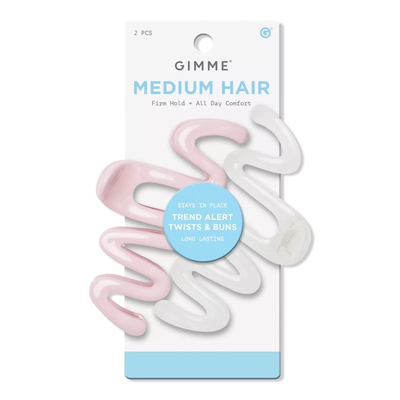 ❗️LAST 1❗️🤎5 For $25🤎 GIMME BEAUTY
Medium Hair Squiggle 2.0 Claw Clip 2 PCS - Picture 1 of 5
